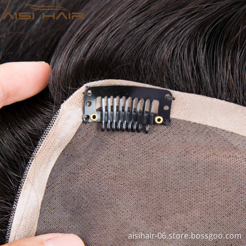 Aisi Hair 2018 New Arrival Cheap  100% Brazilian Human Hair Toupee Women